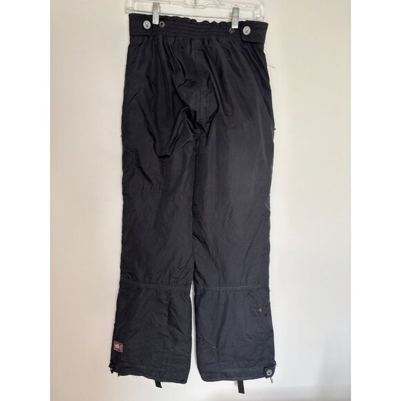 SPYDER Snow Pant Thinsulate Womens 4 Black Zipper Pockets Ski Winter Snowboard - Picture 4 of 11